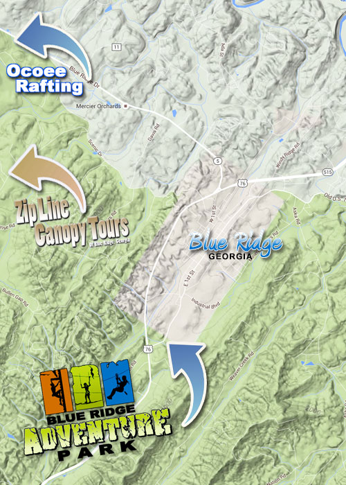 Blue Ridge Adventure Park Directions